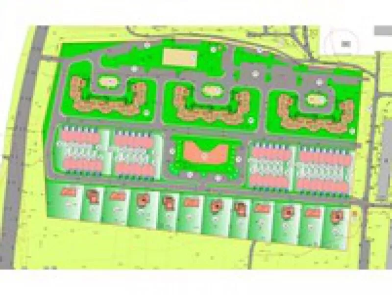 Проектирование микрорайона среднеэтажной жилой застройки